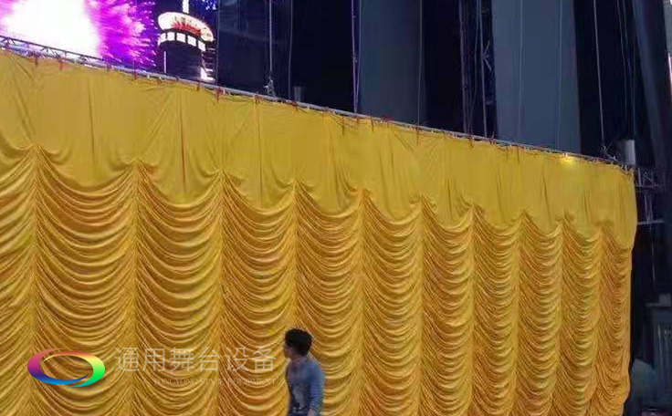舞臺(tái)幕布、帷幕、幕布簾定制廠家
